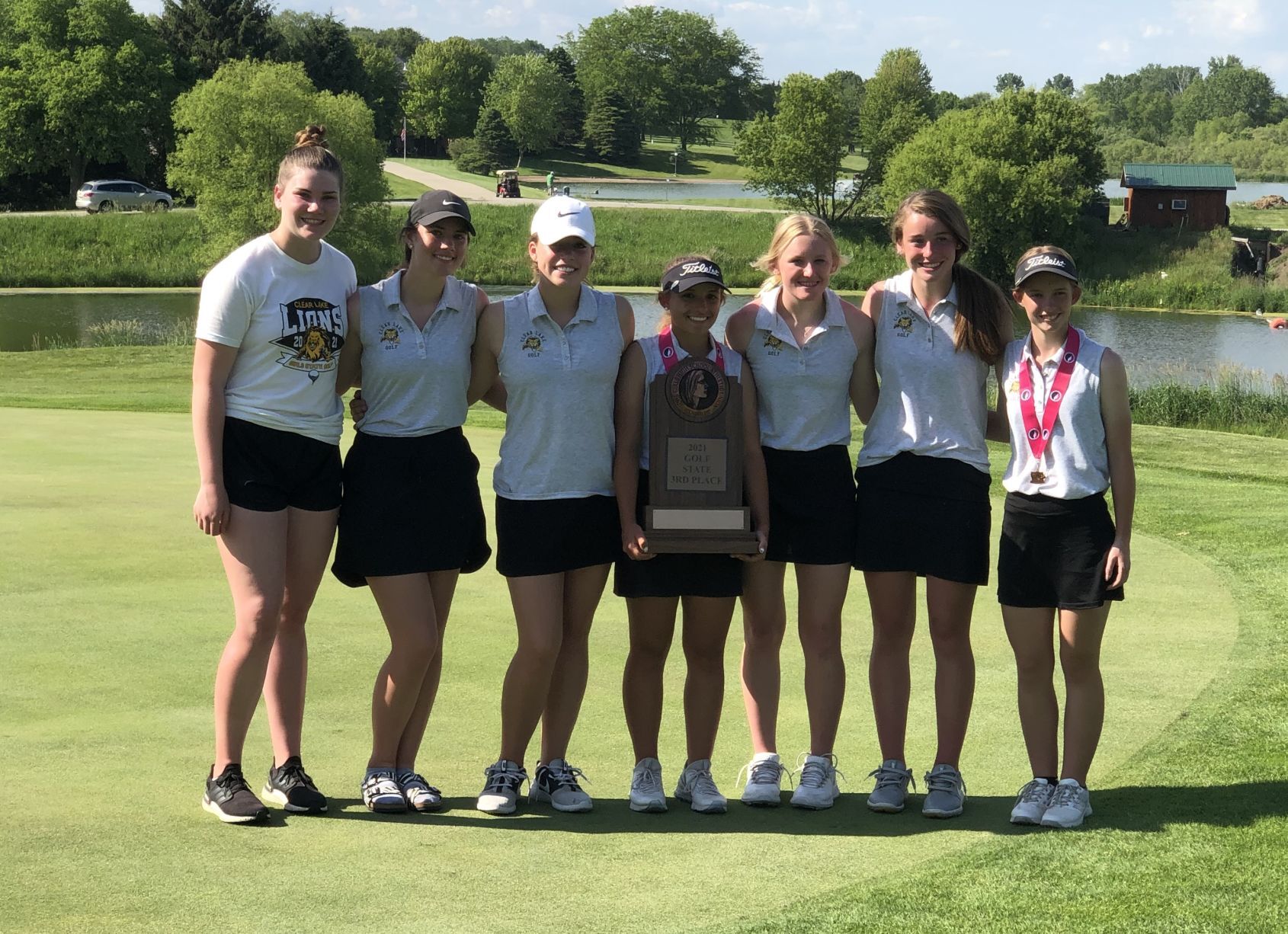 Clear Lake girls golf